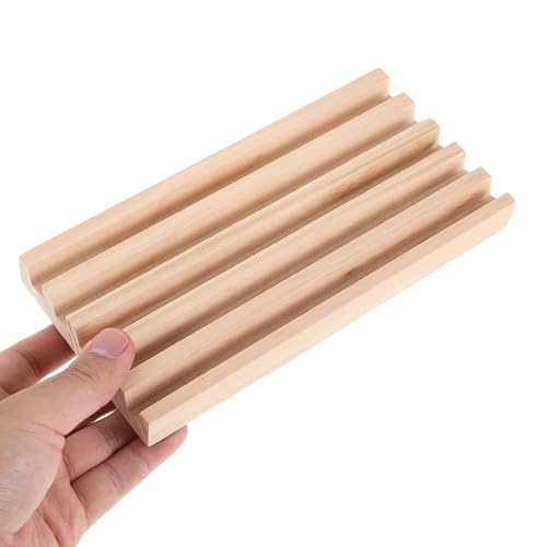 Base organizadora de madera para fichas de dominó 20x10x2cm miniatura 4