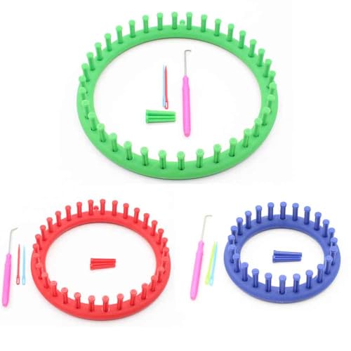 Ensemble de métier à tisser rond Namvo pour créer vos accessoires d'hiver au coin du feu