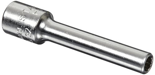 Stahlwille 40ADL-5/32 Steel Bi-Hex Extra Deep Socket, 1/4