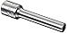 Stahlwille 40ADL-5/32 Steel Bi-Hex Extra Deep Socket, 1/4" Drive, 12 Points, 5/32" Diameter, 50mm Length, 10.7mm Width