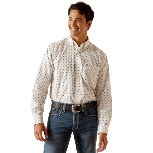 Chemise homme Parker Ariat blanche pour vos journées actives