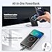 Ultra Slim Power Bank für Magsafe, Magnetische Power Bank, 5000mAh Powerbank 20W PD Wireless Schnellladung, Tragbares Ladegerät Ladekabel USB C, Externe Handyakku für iPhone 16/15/14/13/12 Series