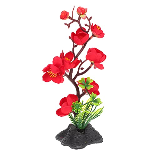 Cabilock Artificial Plants Artificial Mini Flower Sushi Plate Decor Japanese Sushi Sashimi Plate Decorative Simulation Flower Ornaments For Restaurant Landscape Decoration Home Decor #TOP3