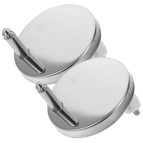 Amosfun 2pares Tornillos De Tornillos Plásticos y Tacos De Expansión De Goma Para Fijación De Asientos Wc Kit De Instalación Rápida y Resistente Para Reparación Diy