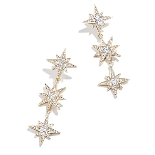 Jupiter Earrings - Gold/Pavé