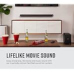 Polk Audio Signa S4 Sound Bar with Wireless Subwoofer - Dolby Atmos 3D Audio, Exclusive VoiceAdjust & BassAdjust Technology, HDMI eARC, Works with 8K, 4K & HD TVs, Bluetooth, Wireless Streaming - Image 2