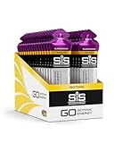 Science in Sport GO Isotonic Energy Gel 30 x 60ml Schwarze Johannisbeere, Vegan - Isotonische Formulierung mit 22g Kohlenhydrate, Guter Energielieferant, Optimale Alternative für isotonische Getränke