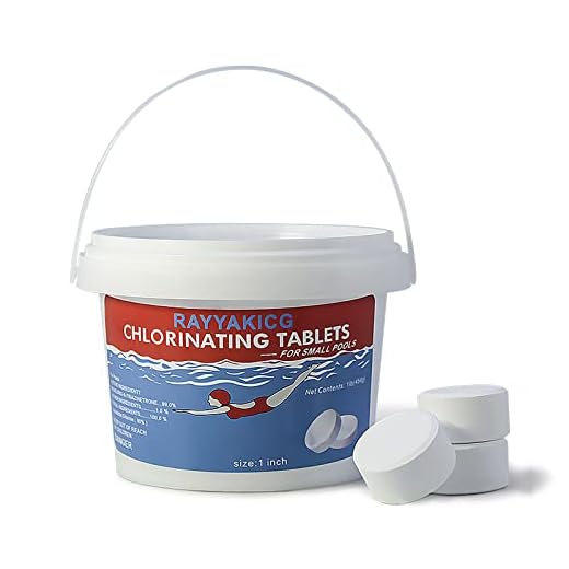 Chlorīne Tâb Lets 1 Inch 1 Lb for Hot Tubs, RAYYAKICG 1" Chlorīnâting Tâb Lets 1 Pound for Swimming Pools and Spas