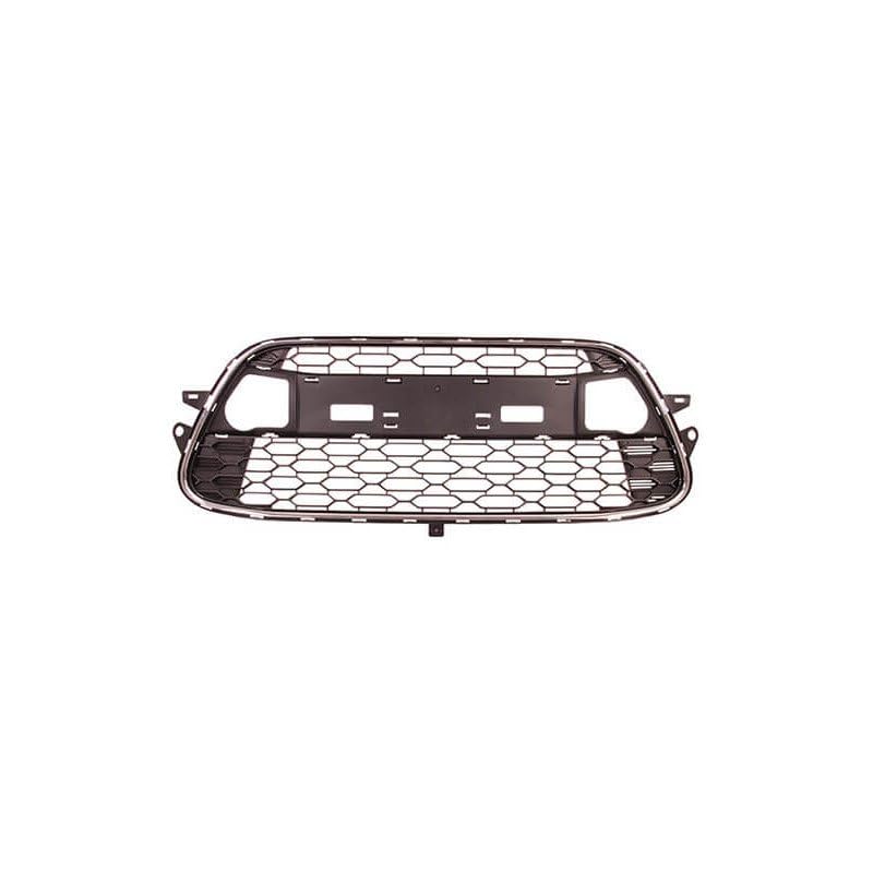 Grille de pare-choc centrale pour Citroen C3 II finition Sport haut de gamme avec jonc miroir