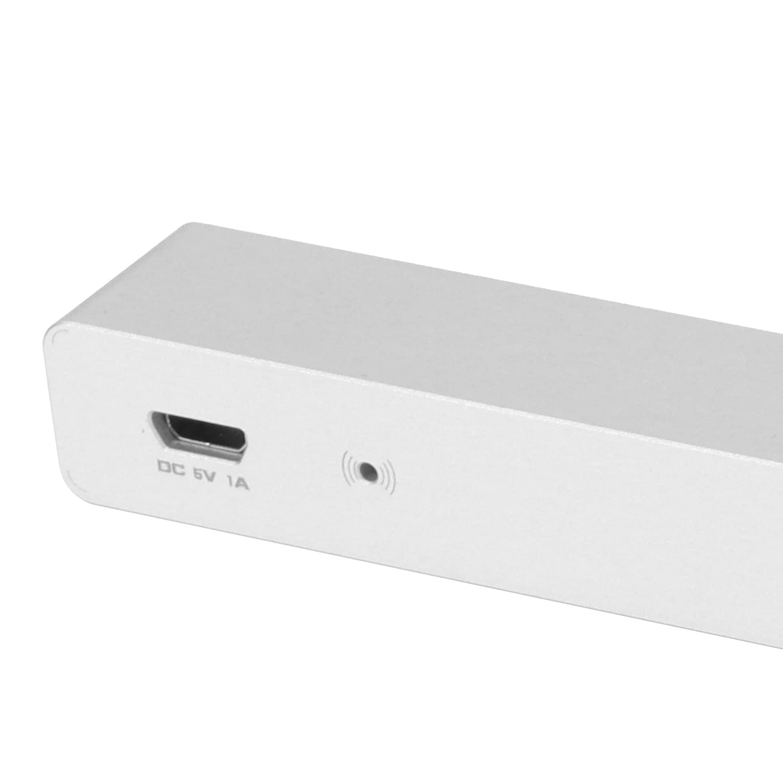 Luz Ambiental Musical con Función de Control de Sonido para Uso en Automóviles y Escritorios, Elegante Diseño de Aleación de Aluminio, 1 Pieza