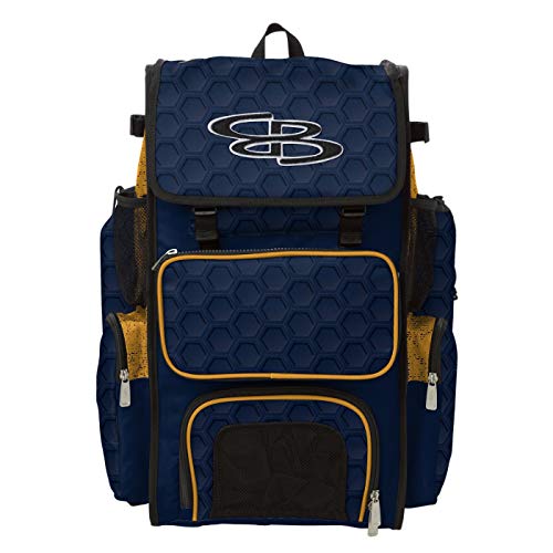 Boombah Superpack Bat Pack 3DHC Navy/Gold