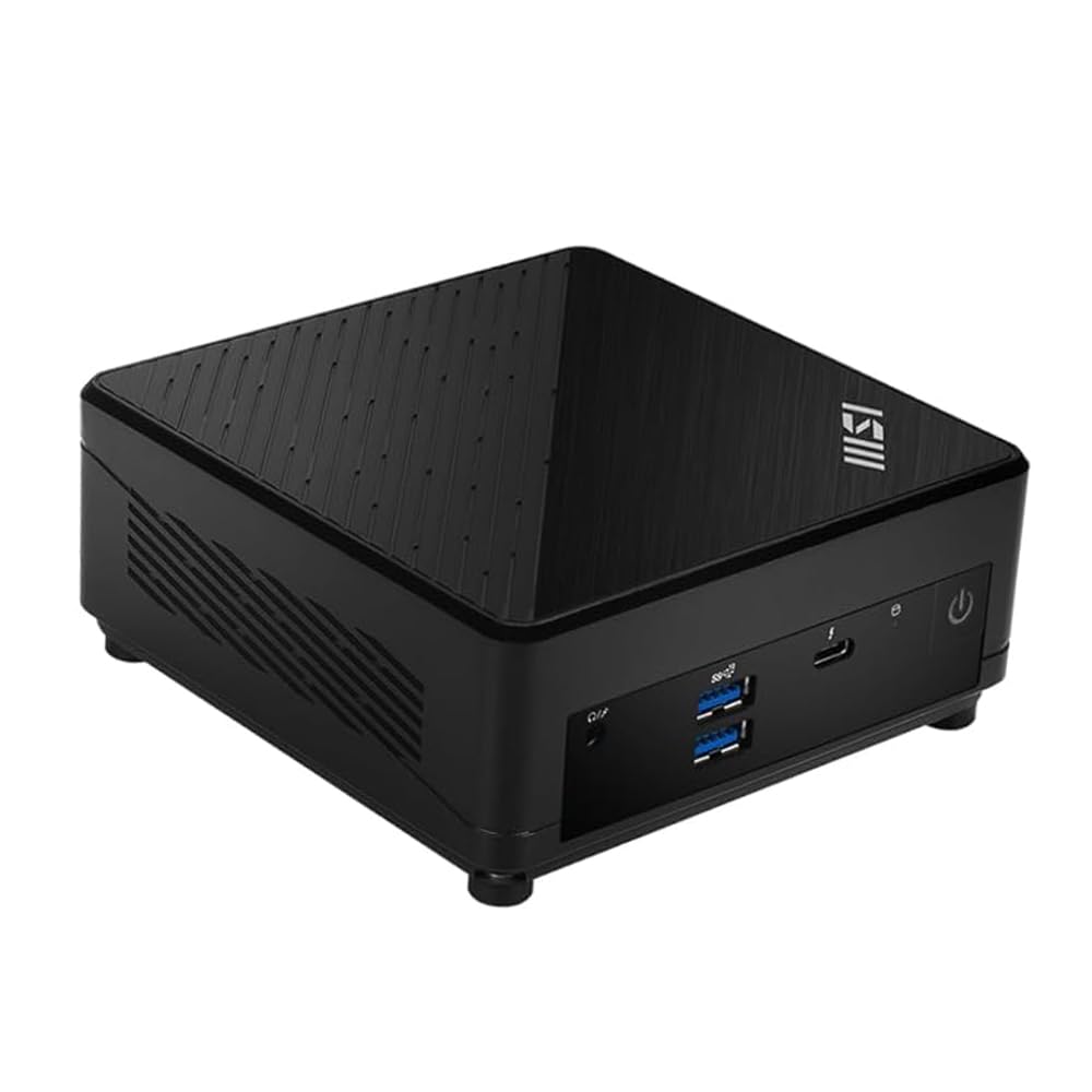 msi Cubi 5 Mini PC Fanless Intel Core 5 120U 16GB DDR5 SSD 256GB PCIe | Fino a 5GHz, Wi-Fi e Bluetooth, Doppia LAN, HDMI, USB-C, DisplayPort, Supporto 2 monitor, preconfigurato. Garanzia Italia
