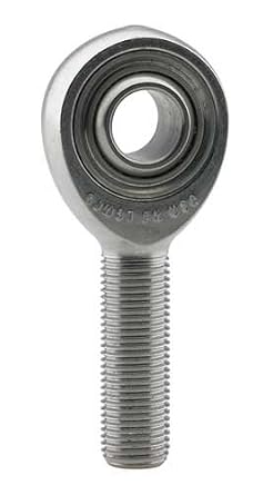 FK Bearing SJML8T Precision Stainless Steel Male Rod End 0.500 x 1/2-20 Left Hand