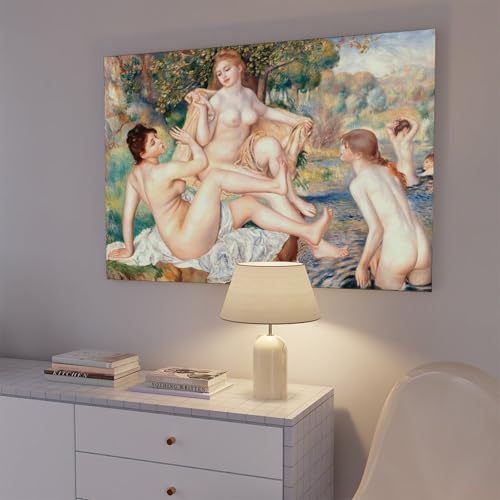 Tableau Renoir The Large Bathers avec cadre suspendu - 7