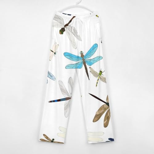 Pantalon de pyjama long Libellule finis les bas serrés taille S