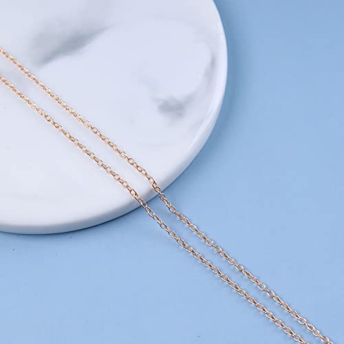 Atentuyi Boho Tiny Heart Necklace Gold Love Heart Pendant Necklace Small Heart Choker Dot Pendant Necklace Thin Chain Heart Solitaire Necklace Jewelry for Women and Girls - Image 5