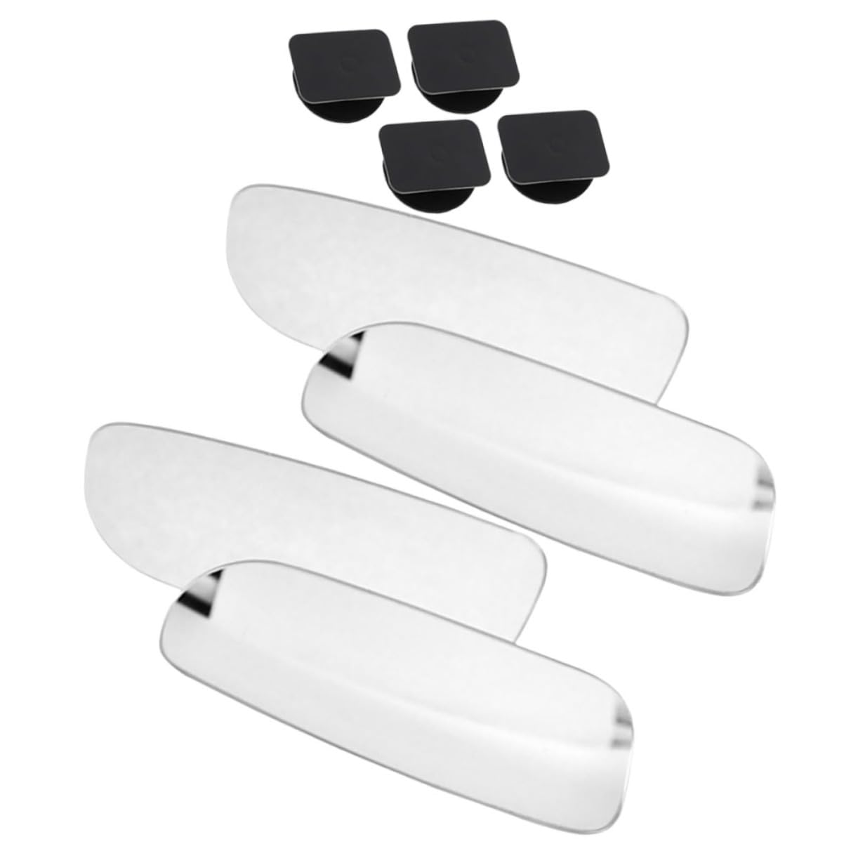 Espejos punto ciego retrovisores con visión gran angular y pack de 2 pares para coche 8