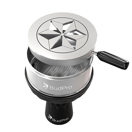 BudPro Hookah Silikon Bowl mit ProH3 Shisha Heat Management Kohlehalter Bundle