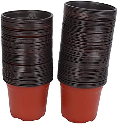Lot De 100 Jardinières Noires En Plastique De 10 Cm Pour Plantes Grasses Legumes Et Boutures 98764113