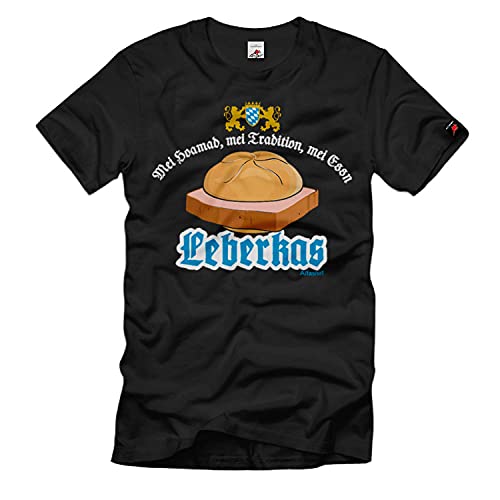 T-shirt Bayern Leberkas Meine Heimat Tradition pour soirées