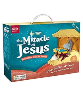 Hardcover Miracle of Jesus Christmas Event Kit Book