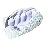 AeSiliFlex Reise-Etui für Haarwerkzeuge für Airwrap und Shark Styler, schöne Transporttasche mit Zubehöraufbewahrung, leichte Tasche für Haartrockner, blau, L