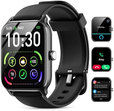 WMK Smart Watches for Women Men, 1.85