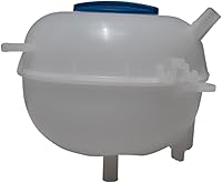 Vista 4 de TRQ Botella de desbordamiento del tanque de expansión del depósito de refrigerante del radiador compatible con Porsche Macan 2015-2018