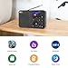 Ocean Digital WR-18 Handheld Portable Internet Radio, FM, Bluetooth Speaker, Micro SD, Rechargeable, 5 Preset Buttons, Dimmer, Auto-Off Timer, Color Display