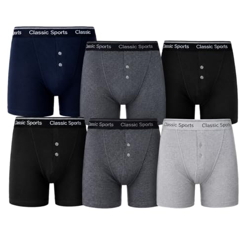 Bóxer para hombre COSHAL paquete múltiple de ropa interior diaria para oficina y descanso