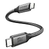Silkland USB 4 for Thunderbolt 4 Cable 1FT, 40Gbps Data Transfer, 240W PD 3.1 Fast Charging, 8K/5K@60Hz, Short USB C Data Cable, Compatible for SSD, MacBook, iPhone 17/16, Docking, Hub