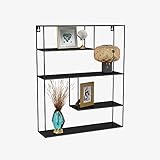 DEKORIEREN SIE MIT IHREN FAVORITEN - Dekorieren Sie das Wandregal mit Gewürzdosen, Pflanzen, Fotos, Kerzen, Windlicht oder Souvenirs und machen Sie es zu einem echten Blickfang in Ihrer Einrichtung!