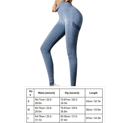 Hasem Calças de Yoga para Levantamento de Bunda, Cintura Alta, Treino, Calças Justas, Respirável, Ca