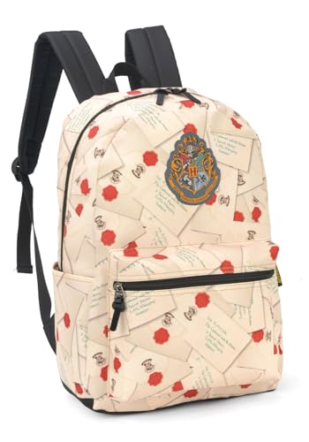 Mochila Harry Potter, G, Bege, Luxcel