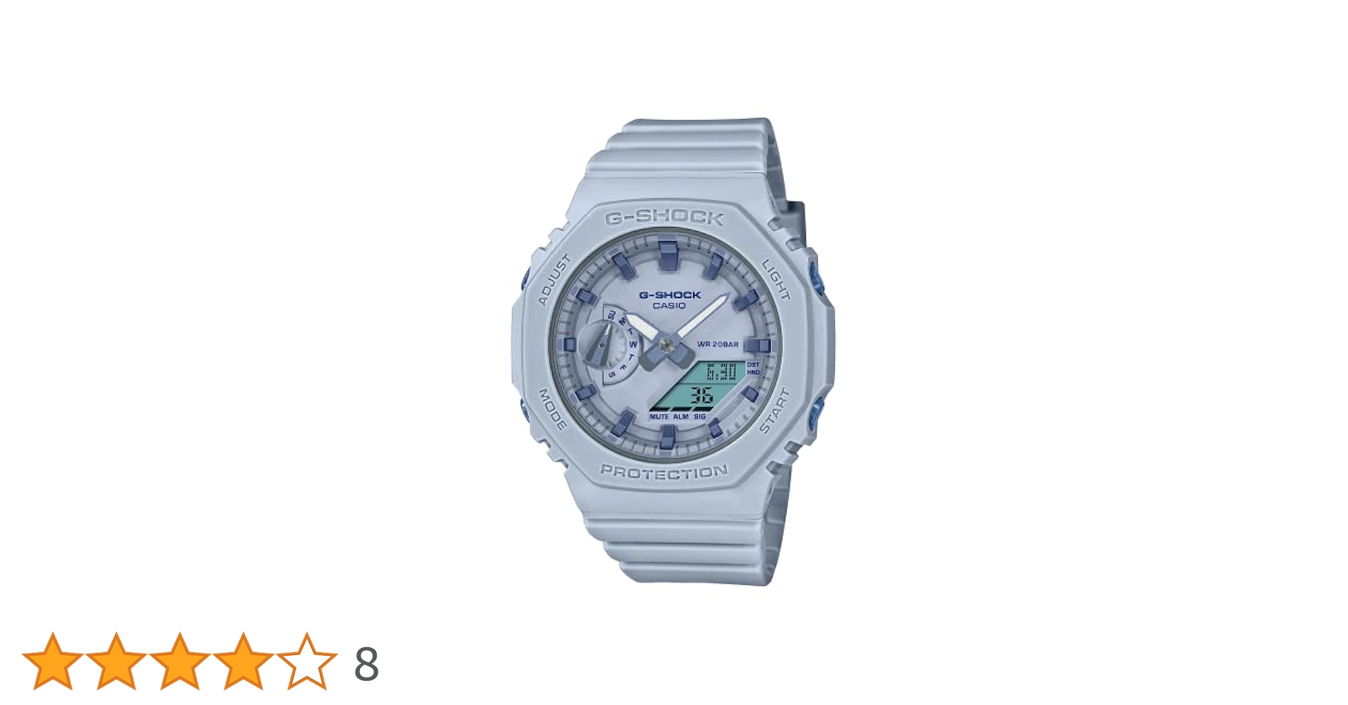 【G-SHOCK】カシオ◆アナ×デジ腕時計GMA-S2100BA-2A2JF G-SHOCK ミッドサイズ ワントーンカラー GMA-S2100BA-2A2JF