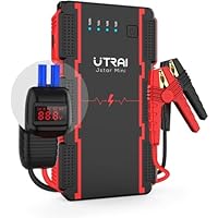 UTRAI ジャンプスターター 12V車用 エンジンスターター 車緊急始動 2m UTRAI ジャンプスターター 12V車用 2000Aピーク電流 エンジンスターター