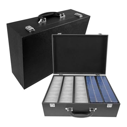 DUAXETONGXIA Card Storage Box for Trading Cards?4500+ Card Deck Case for Trading Cards,Leather Closure Commander Card Storage Box,Protectors Fit for YuGiOh, MTG and Sport Cards