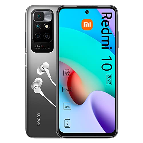 XIAOMI Redmi 10 2022, Dual, 64GB 4GB RAM, Carbon Gray