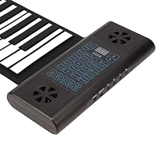 VBESTLIFE Piano électrique numérique à enroulement à la Main, 88 Touches Roll Out Piano, Piano Rechargeable Pliable… - Les Beatles, Paul McCartney, John Lennon, RIngo Starr, George Harrison VBESTLIFE Piano électrique numérique à enroulement à la Main, 88 Touches Roll Out Piano, Piano Rechargeable Pliable… – Image 2