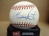 Brian Hunter Tigers/astros/phillies/reds Signed M.l. Baseball W/coa - Autographed Baseballs