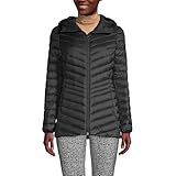 Top 40 Best Packable Down Jacket Review In 2021 45 Lands' End Womens Packable Chevron Hooded Long Wanderweight Down Jacket Black Regular Medium