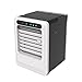 ShiSyan Mini przenośny cichy klimatyzator wentylator wentylator wentylator wentylator chłodzący powietrze Compatible kompatybilny z biurem pokoi (kolor: czarny, rozmiar: 13.5x13.5x13.5cm) USB. Miłoś
