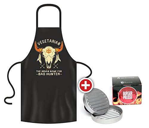 Preisvergleich Produktbild Rahmenlos Grillschürzen + No-Compromise Burgerpresse