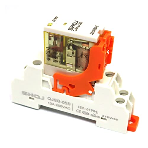 Relais de puissance 230VAC QJS2 2CO 8A inverseur pour circuit - 6