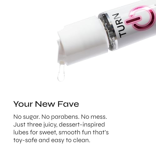 Image of Turn On 3-Pack Flavors - Personal Lubricant Sampler, 1 Fl Oz (Pack of 3)
