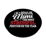 Soccer Goalie Mimi Funny Mimi Of A Soccer Goalkeeper Mimi PopSockets Standard PopGrip