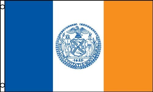 NEW YORK CITY FLAG, NY banner 3'x5' NYC