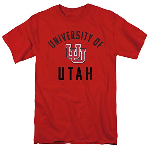 University of Utah Official One Color Utes Logo Unisex Adult T-Shirt One Color Utes Logo Large