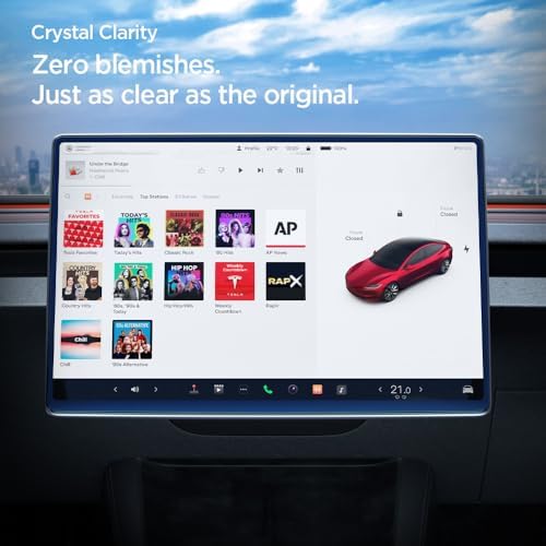 Spigen Tesla Model Y (2025) Juniper & Model 3 (2025-2024) Cam Ekran Koruyucu GLAS.tR EZ Fit Anti-Glare - AGL07152 - Görsel 6