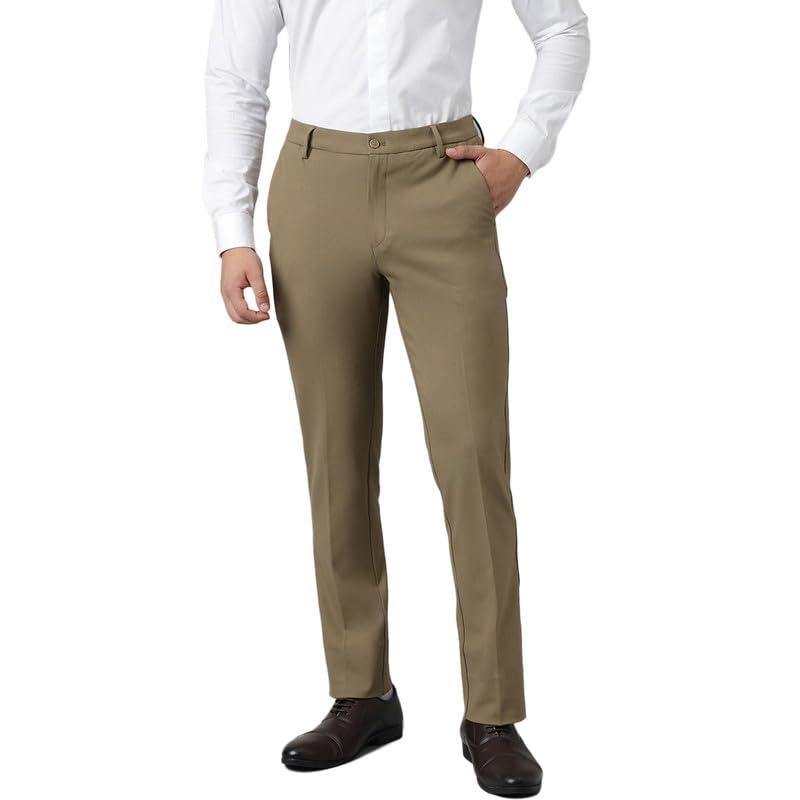 subtract Formal Pant for Men | Lycra Stretchable Slim Fit Trousers for Office or Party-picture-0